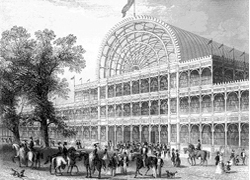 Хрустальный дворец в Лондоне (1851 год)