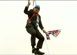 Мэр Лондона на встрече с гостями Олимпиады 2012
